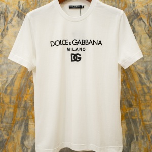 dolce & gabbana 2026/ss essential crew neck t-shirt